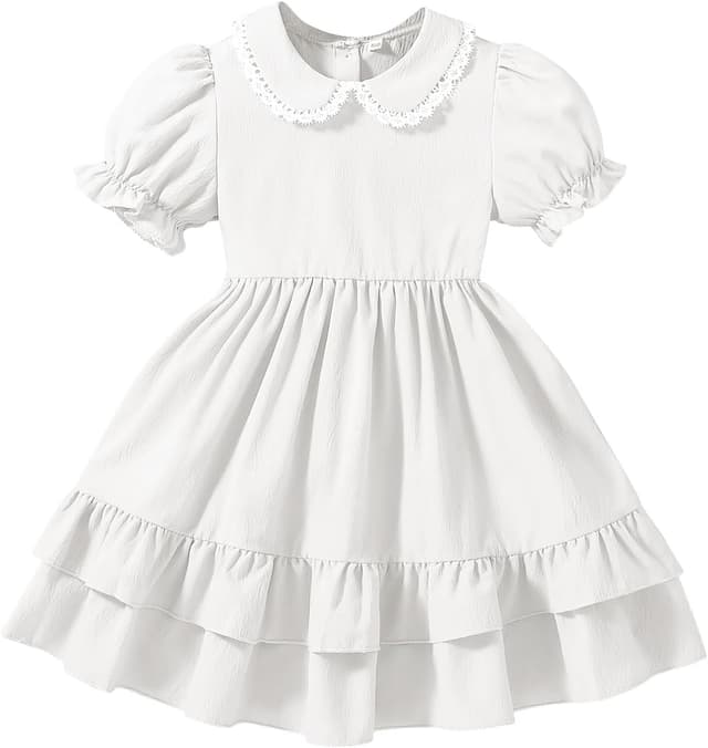 Imagen de JiAmy Toddler Girls Vintage Dress 3-9 yrs ๐ en OfertitasTOP