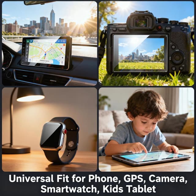 Detalle de JAJOJSJO Displayschutzfolie 96×170 mm 3er-Pack