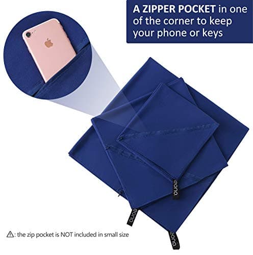 Thumbnail 5 de Eono Microfibre Towel 8 Colours — Quick‑Dry Beach Towel 🏖