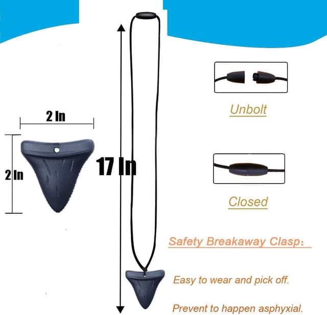 Thumbnail 4 de GNAWRISHING Chew Necklaces 10pcs for Sensory Kids