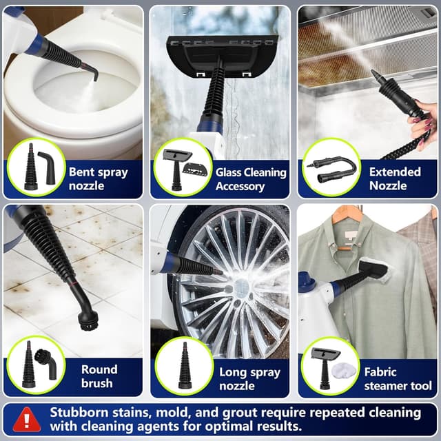 Thumbnail 2 de Handheld Steam Cleaner 350ml 🧽