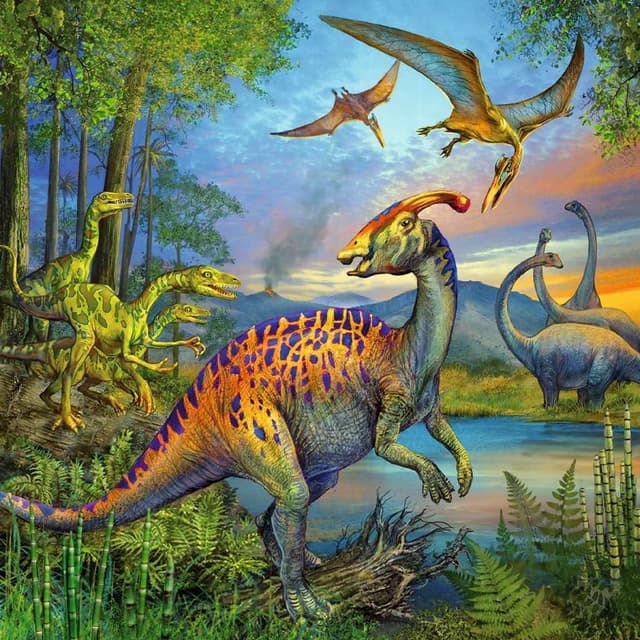 Thumbnail 4 de Ravensburger Puzzle 3x49 “Dinosauri” per bambini (dai 5 anni), 18x18 cm