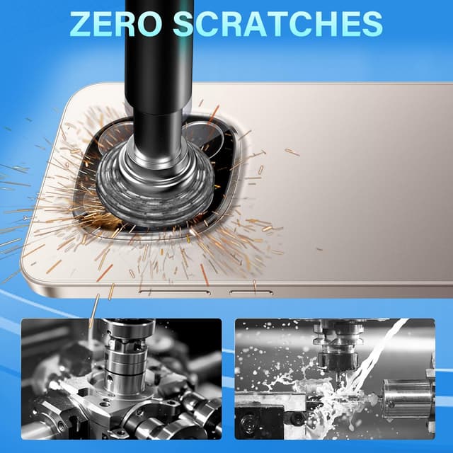 Detalle 2 de Yenwen Kameraschutz für Xiaomi Redmi Note 15 Pro / Note 15 Pro Plus / POCO M8 Pro (3 Stück) – 9H Hartglas, HD-klar