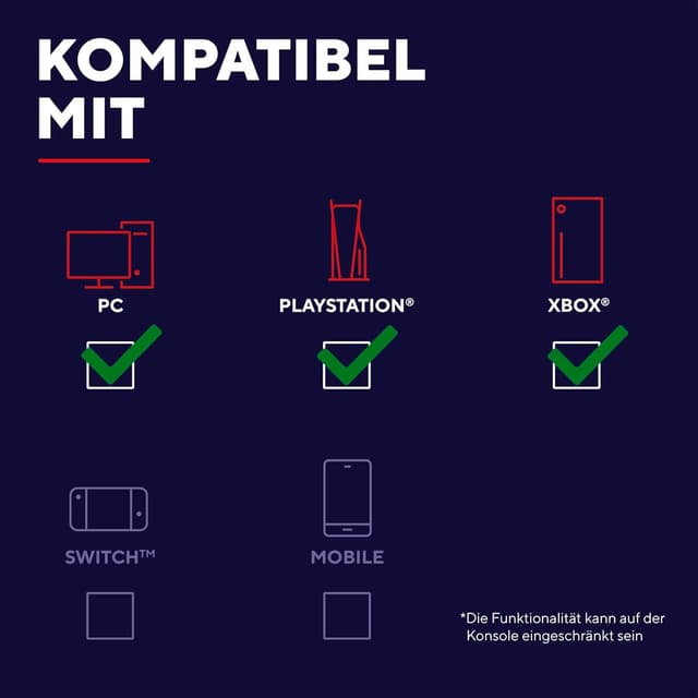 Detalle de GXTrust 833 Thado TKL Gaming-Tastatur (QWERTZ) – kompakte 80%-Bauform, Metall, Anti-Ghosting & LED