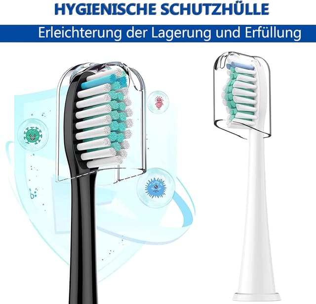Detalle 2 de Rebeool 8 Ersatzbürsten für Philips Sonicare