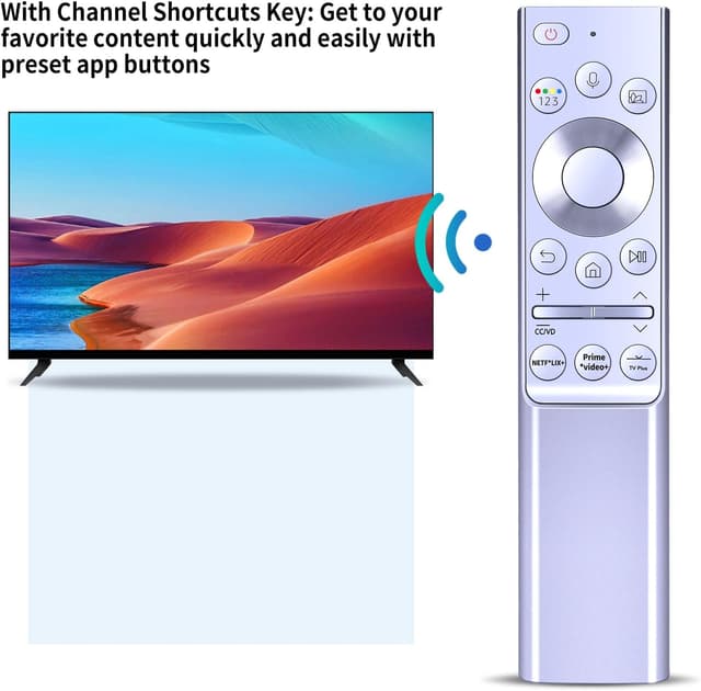 Detalle de TCNOUMT BN59-01346A replacement remote control for Samsung Metal TV models