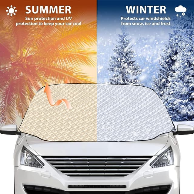 Thumbnail 3 de Copri parabrezza magnetico 180×145×110 cm per auto