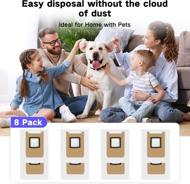 Thumbnail 6 de Eufy E25 Dust Bags 8-Pack 3.1L