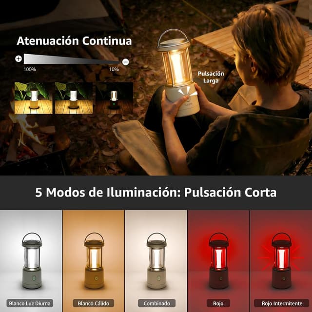 Thumbnail 1 de Lepro Linterna de Cámping 1100 LM