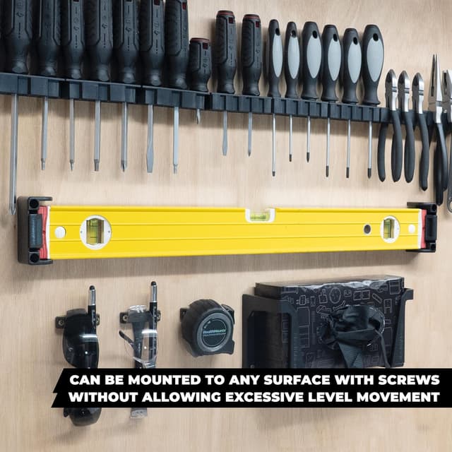 Detalle de StealthMounts universal spirit level holder 2 pack