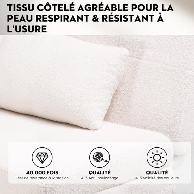 Thumbnail 5 de COMHOMA Divano Letto Pieghevole 5 posizioni