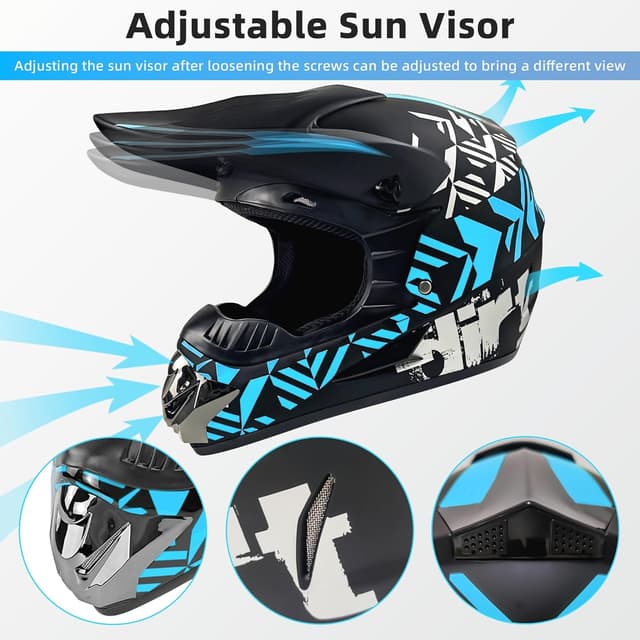 Thumbnail 3 de Youth Dirt Bike Helmets ⚙