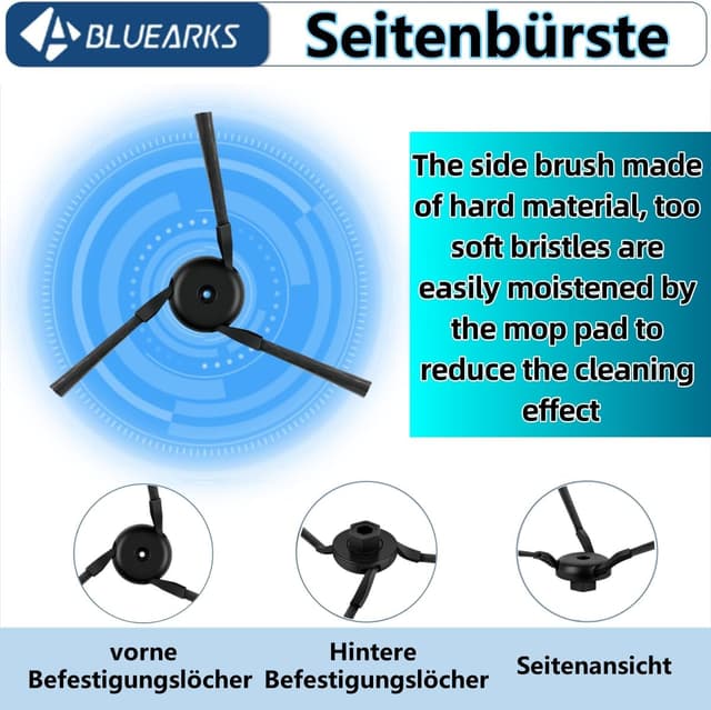 Thumbnail 6 de Bluearks Zubehörset für Dreame L10s Ultra 25‑teilig 🧹