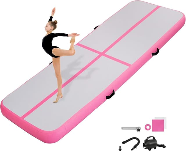 Detalle 2 de KIKILIVE Aufblasbare Gymnastikmatte 2â6 m đ§