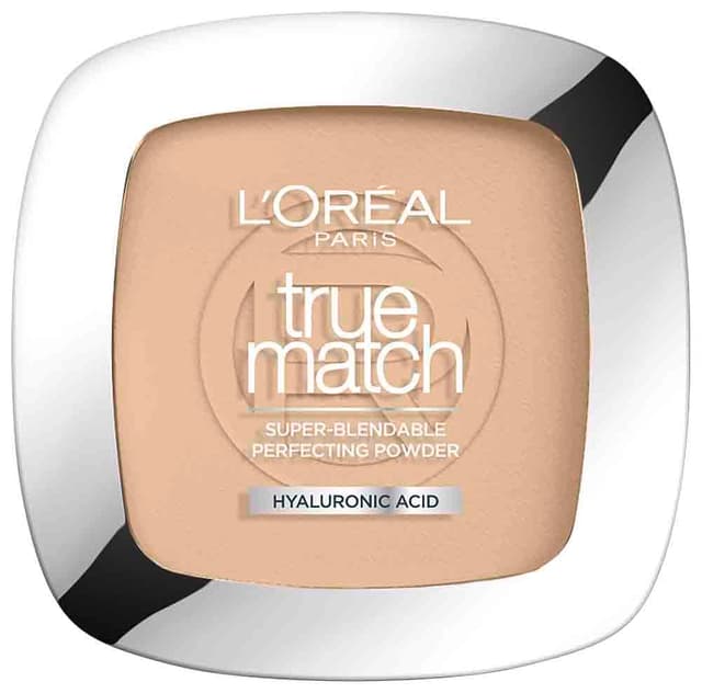 Detalle de L'Oréal Paris True Match Mattierendes Kompaktpuder Nr. 2.N mit LSF 8 (9 g) inkl. Spiegel & Schwämmchen