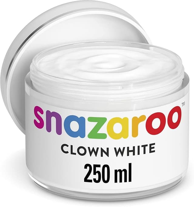 Imagen de Snazaroo Pintura facial blanco payaso 250 ml en OfertitasTOP