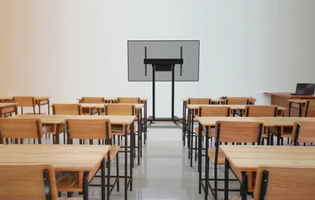 Detalle 2 de Neomounts MOVE Lift FL55-87BL1 motorisierter Bodenständer (55–100 Zoll) in Schwarz