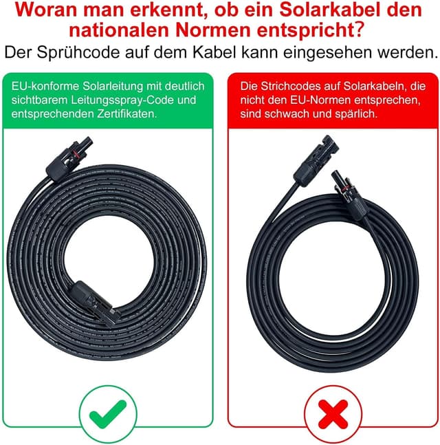 Thumbnail 3 de Solarkabel 6mm²/4mm² 3M