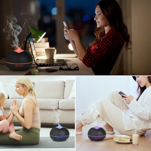 Thumbnail 5 de Bigqin Diffusore oli essenziali 500ml 🕯