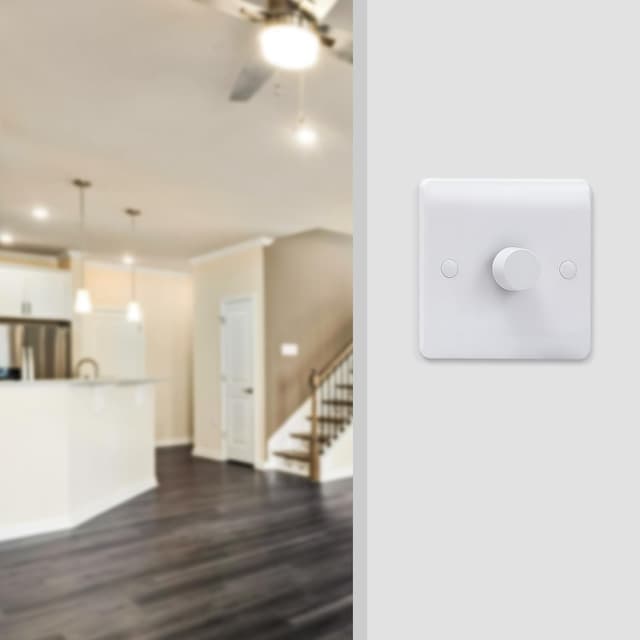 Detalle de Universal LED dimmer switch 1 gang 3-150W