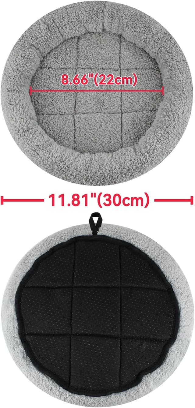 Detalle de Enjoying Katzenkissen 30 x 30 cm für Wärme