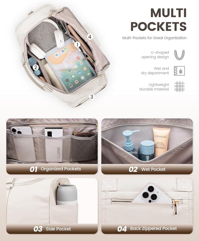 Detalle de LOVEVOOK Sporttasche 49 x 23 x 33 cm