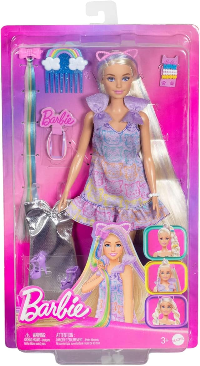 Thumbnail 5 de Barbie JCT72 Modepuppe mit 22 cm Haaren