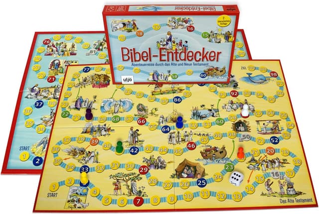 Detalle de Brettspiel Bibel-Entdecker für die Erstkommunion (2–6 Spieler, ab 7 Jahren)