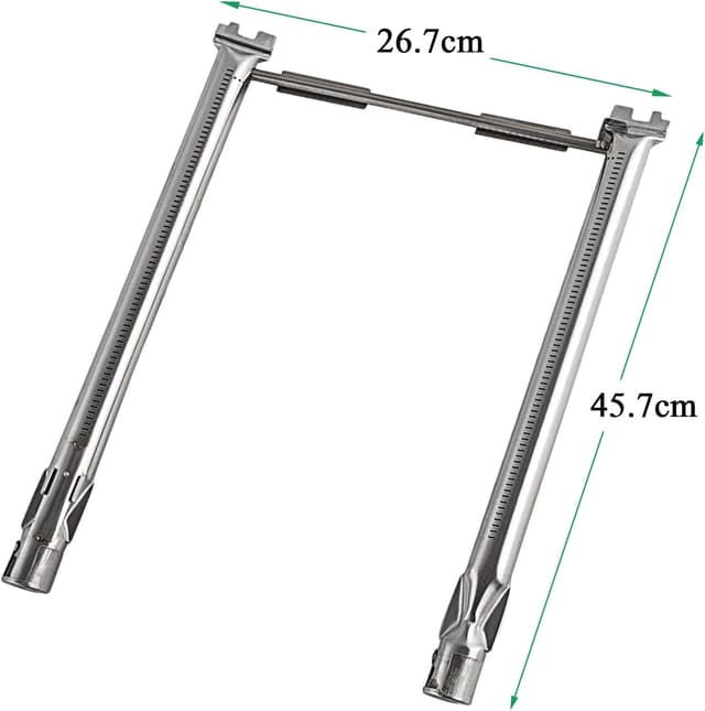 Detalle de WELL GRILL WELL GRILL 45,7 cm : tube de brûleur pour Weber Spirit 200 (2013-2017) avec contrôle Up-Front