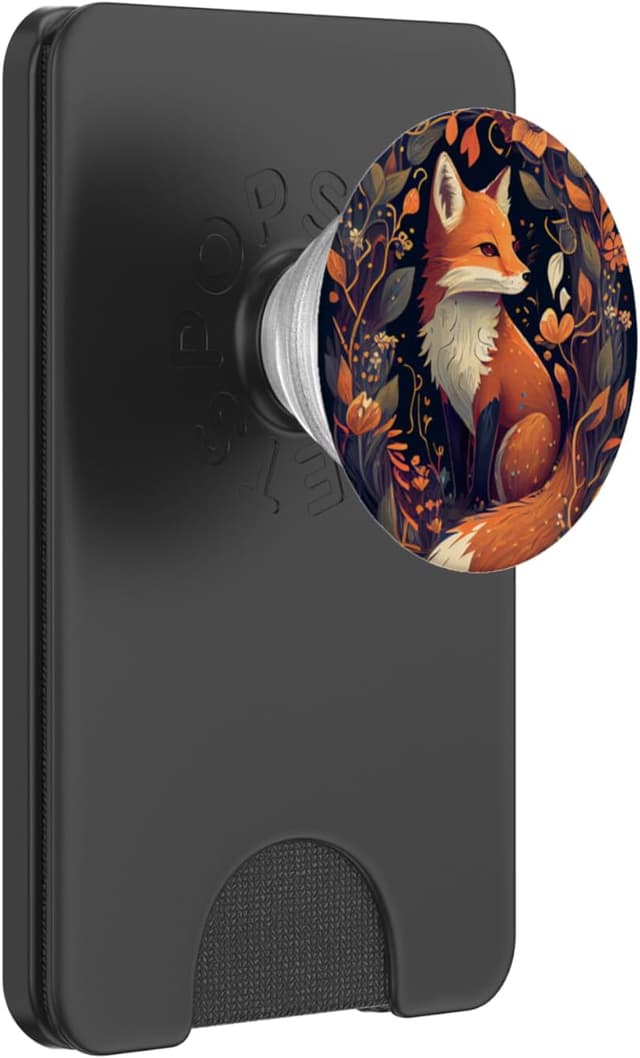 Imagen de Mignon Renard Illustration Feuilles d'automne PopWallet MagSafe đ§· en OfertitasTOP