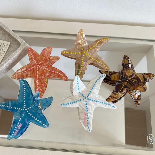 Thumbnail 4 de Big Sea Starfish Hair Clips 1pc