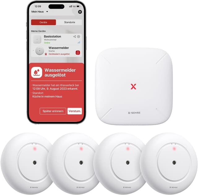 Imagen de X-Sense SWS55 Smart Wassermelder 110 dB 🔔 en OfertitasTOP