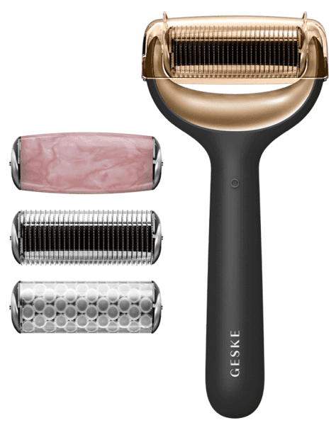 Detalle de Geske MicroNeedle 9 en 1 Rodillo Negro