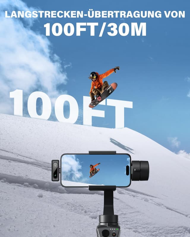 Detalle de Kabelloses Lavalier-Mikrofon Mini Clip-On 7h 🎤