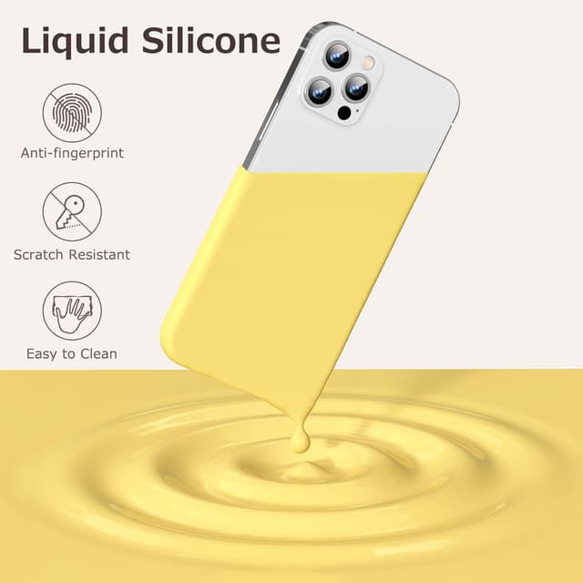 Detalle 2 de GOODVISH 3-in-1 iPhone 12 Hülle mit 2 Folien