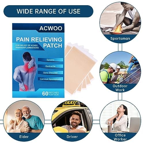 Thumbnail 6 de ACWOO Parche alivio dolor 60 unidades 🩹