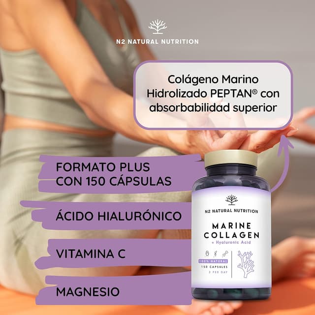 Thumbnail 2 de CE.N2 Colágeno Marino PEPTAN con Magnesio y Ácido Hialurónico 💊