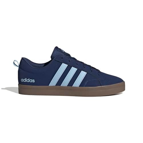 Detalle de Zapatillas adidas para hombre VS Pace 2.0 (Dark Blue/Clear Sky/GUM5) con cordones y suela de goma