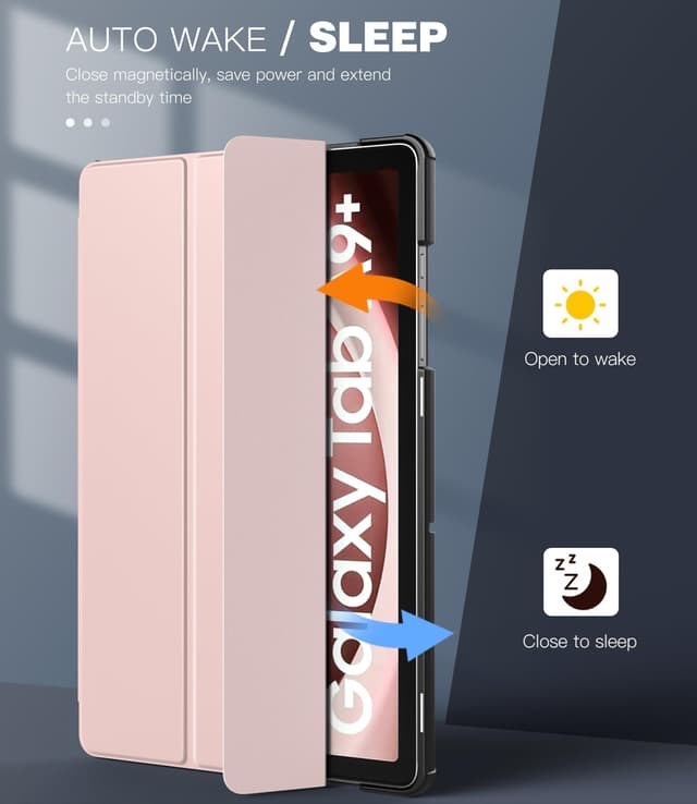 Thumbnail 3 de Coque TiMOVO pour Galaxy Tab A9+ 11", rose clair ⚙