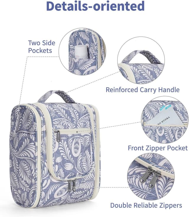 Detalle 2 de Narwey Hanging Toiletry Wash Bag Small