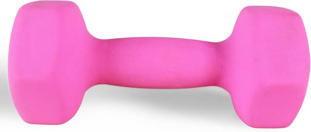 Detalle 2 de Fitvids Neoprene Dumbbell Hand Weights (Hex, Anti-Slip) Pair with Stand