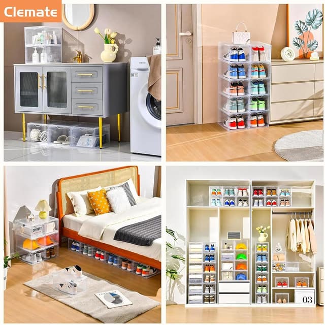 Thumbnail 6 de Clemate X-Large Shoe Organizer, 12-Pack ⚙