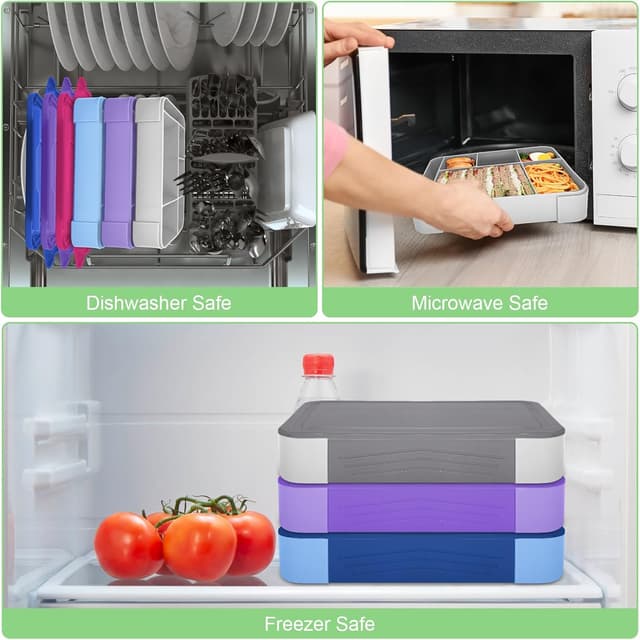 Thumbnail 5 de IJIAMY Brotdose Kinder mit 5 Fächern