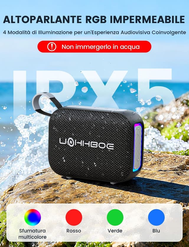 Thumbnail 6 de UOHHBOE cassa Bluetooth 20 W IPX5