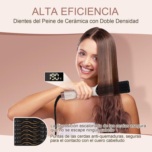 Thumbnail 4 de AraSyleon Cepillo Alisador con Iones 16 Niveles