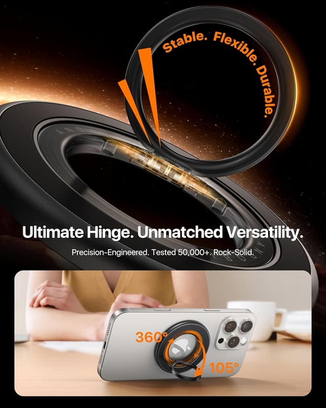 Thumbnail 4 de andobil 2025 3rd Gen Magnetic Phone Grip for MagSafe 1