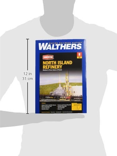 Detalle 2 de Walthers Cornerstone N Scale North Island Kit, 20,5 x 12,7 cm ⚙