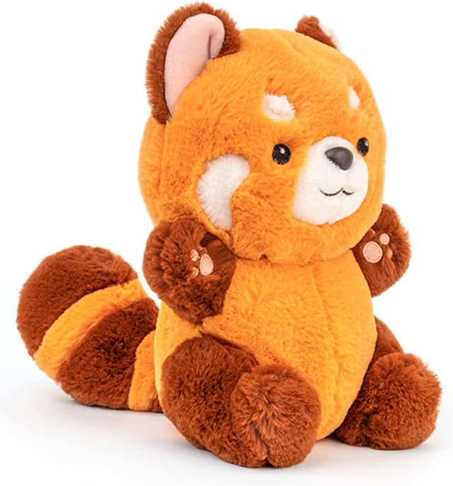 Detalle de Red panda plush 9 inch stuffed toy