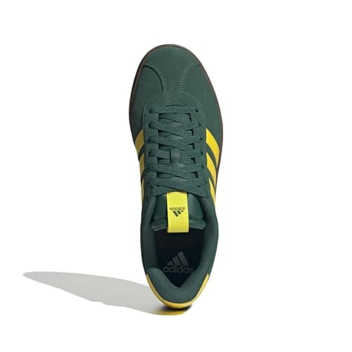 Thumbnail 7 de adidas Hombre VL Court 3.0 de piel con cordones en Collegiate Green/Yellow/Gold Metallic (talla 45 1/3 EU)