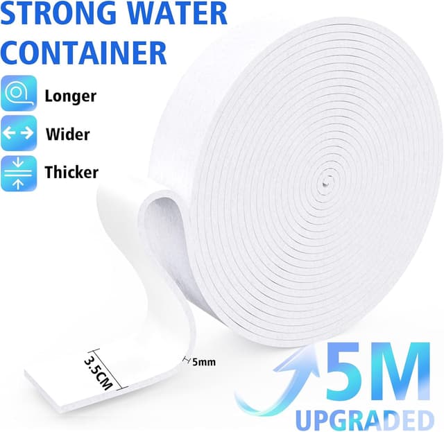 Detalle de Cinta absorbente de condensación para ventana 5 m